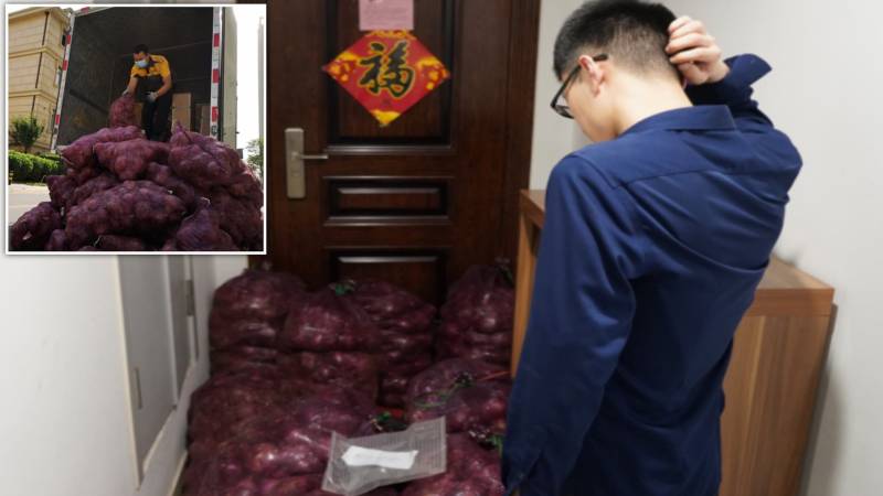 Cry hard with a vengeance: Chinese woman sends tonne of onions to ex