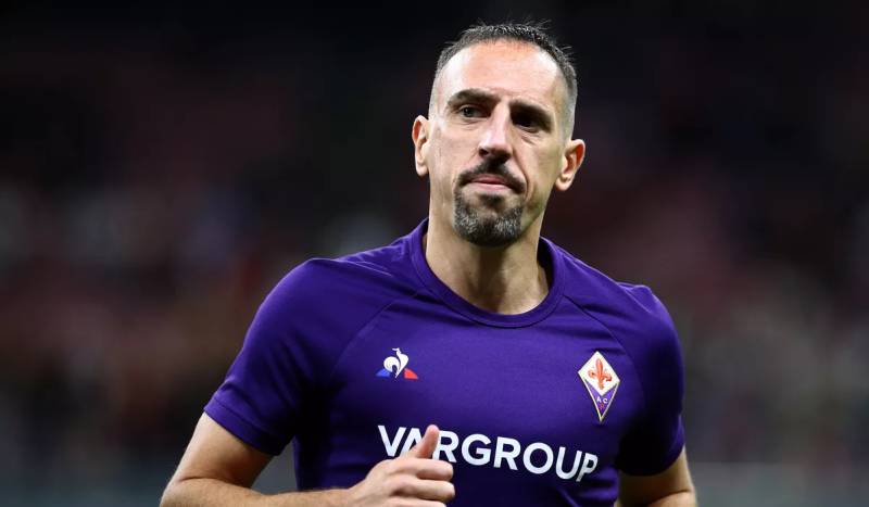 Ribery returns to Fiorentina training after six months out