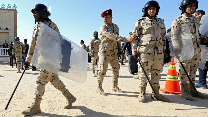 Egypt says 19 suspected militants killed in restive Sinai