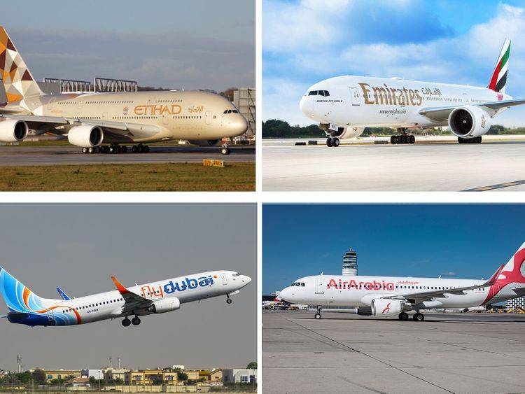 Etihad, Emirates, flydubai, Air Arabia to resume transit flights