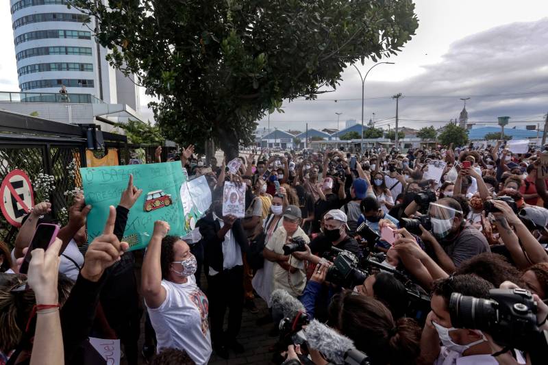 Black boy's death sparks racism protest in Brazil