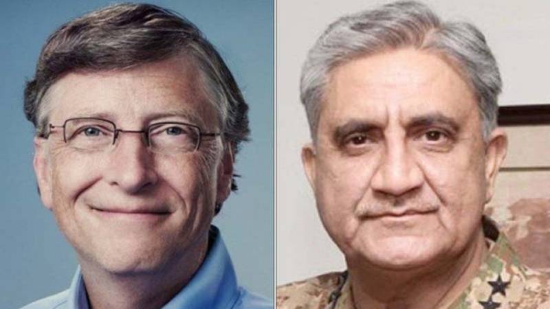 Bill Gates, Gen Bajwa discuss polio eradication efforts in Pakistan