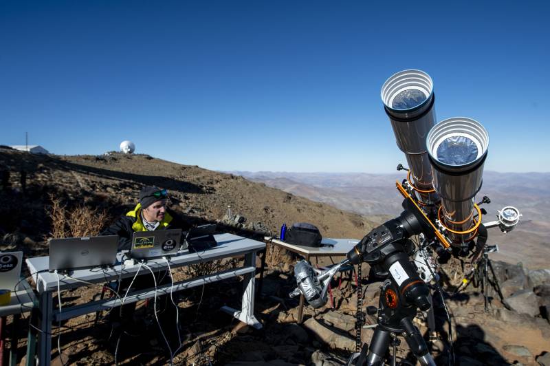 Pandemic shuts Earth's eyes on the skies