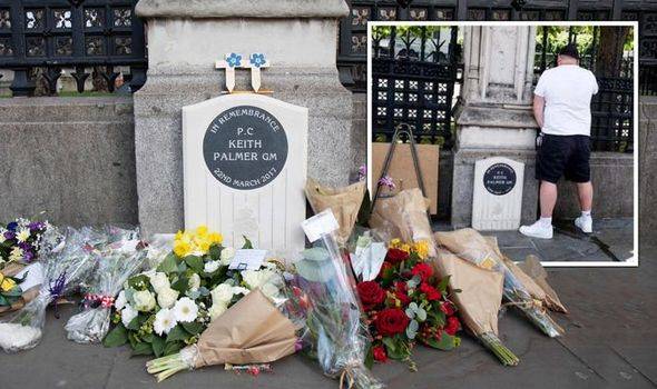 London police arrest man suspected of disgracing officer's memorial