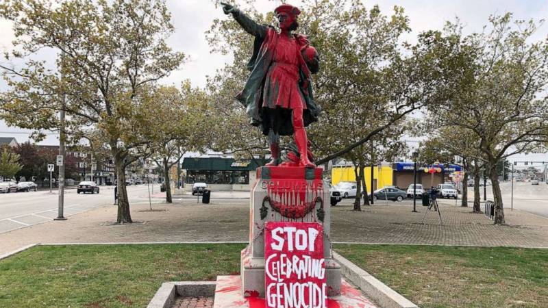 Christopher Columbus statue removed in San Francisco