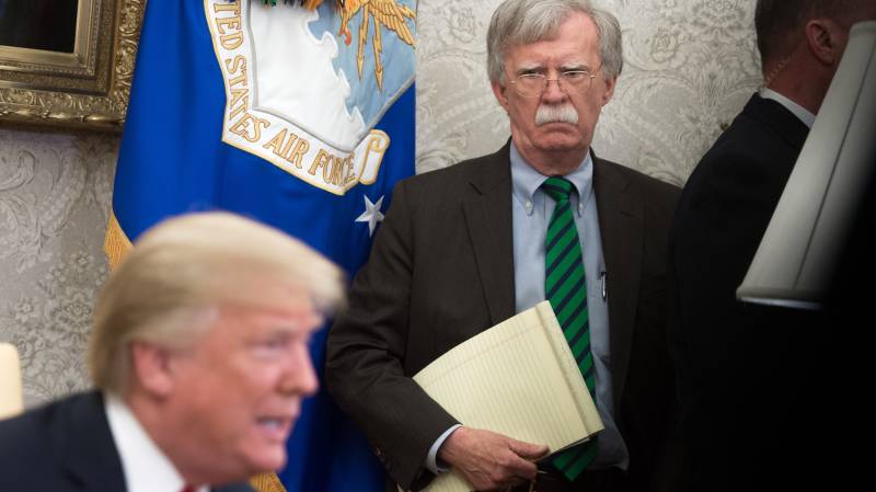 Court set to rule on Trump's last-ditch bid to stop Bolton's book