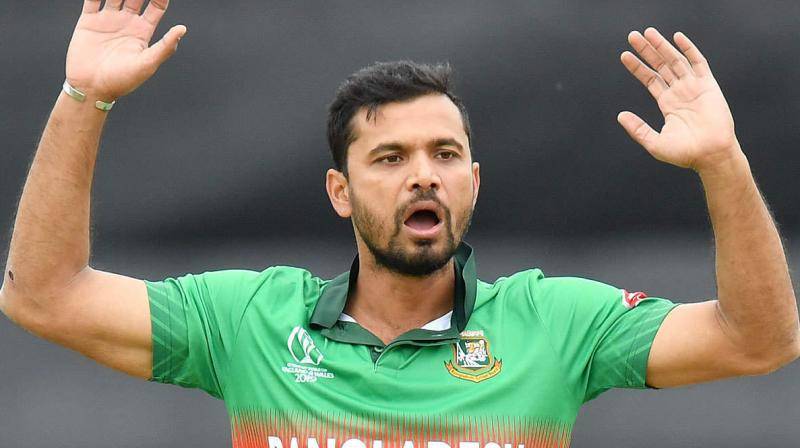 Former Bangladesh captain Mashrafe tests positive for virus