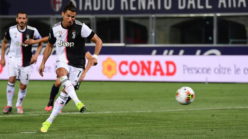 Ronaldo, Dybala get Juventus back winning on Serie A return