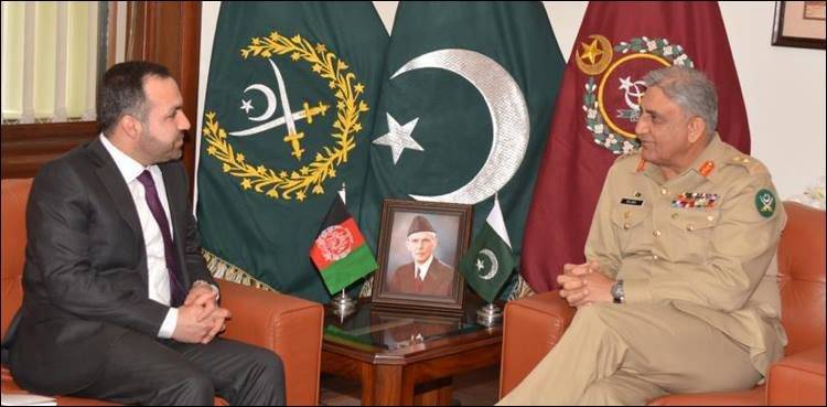 COAS, Afghan envoy discuss regional security situation