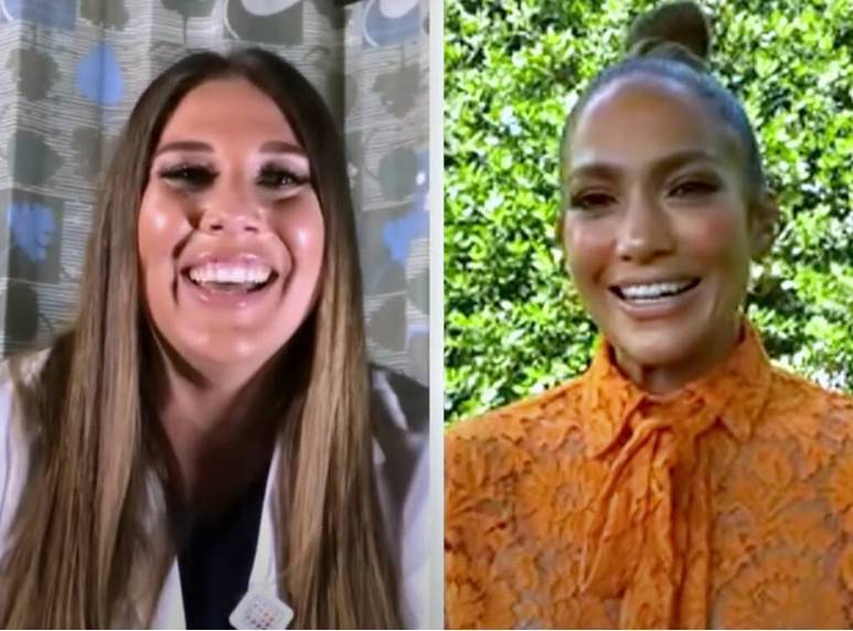 Jennifer Lopez invites nurse to party with her