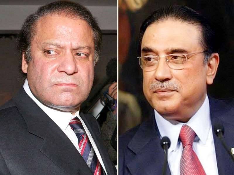 Nawaz declared absconder, warrants for Zardari in Toshakhana case