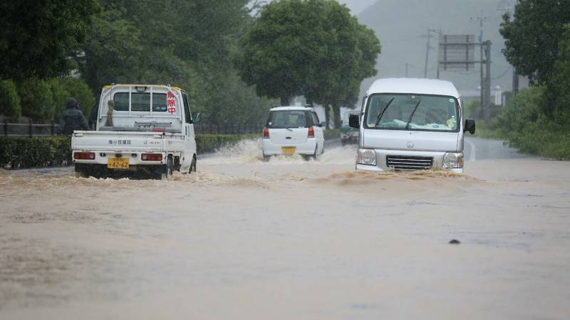 14 feared dead in nursing home as heavy rain lashes western Japan