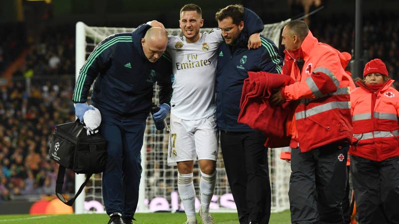 Zidane hopes for Hazard return this season after latest injury set-back