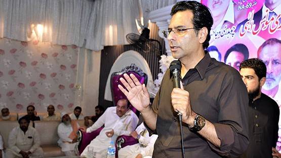 Moonis Elahi questions use of force against peaceful 24News workers