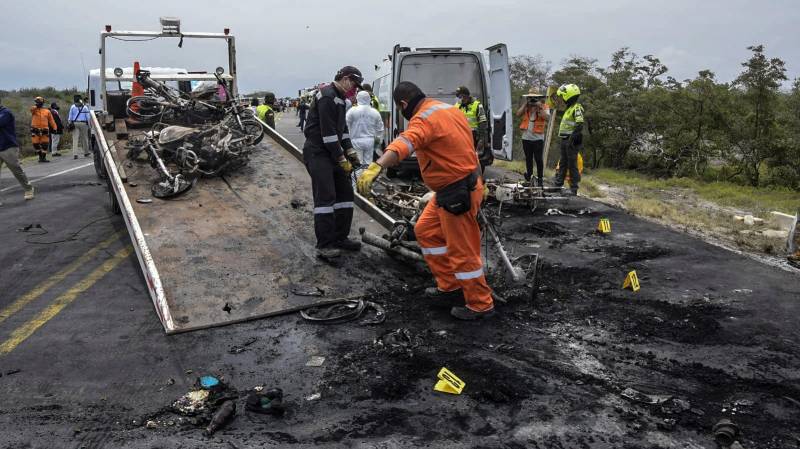 Colombia fuel truck inferno kills seven, dozens injured