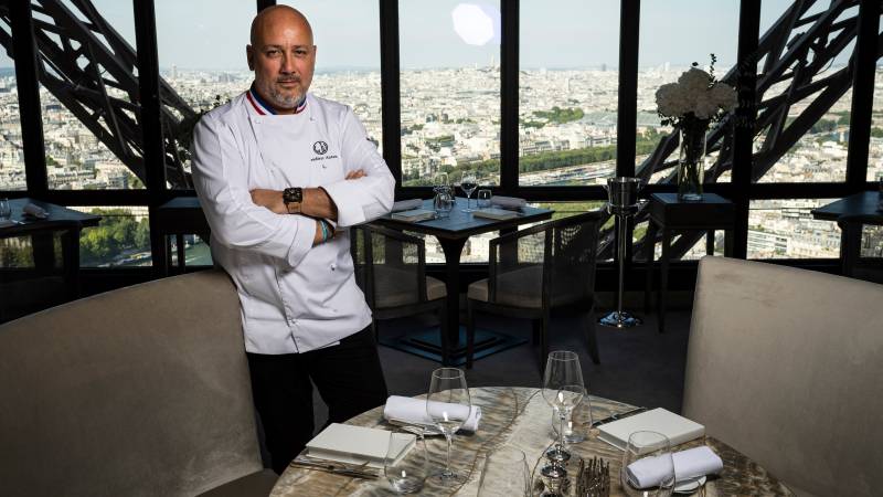 Virus won't stop Eiffel Tower high life, says top French chef