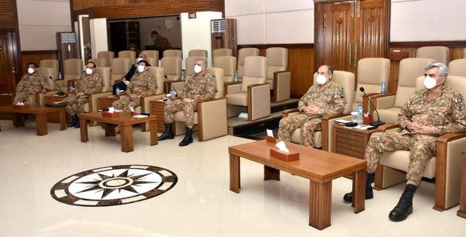 COAS visits Corps Headquarters Peshawar