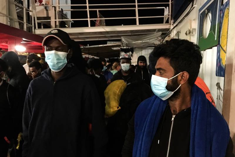 Italy quarantines Ocean Viking ship, migrants including Pakistanis