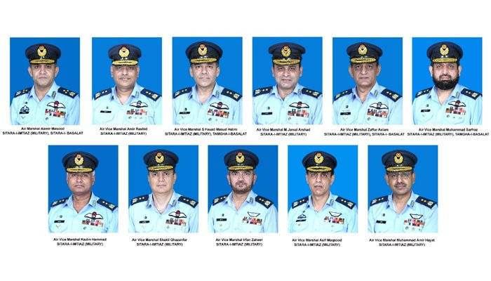 10 PAF officers promoted as Air Vice Marshal 