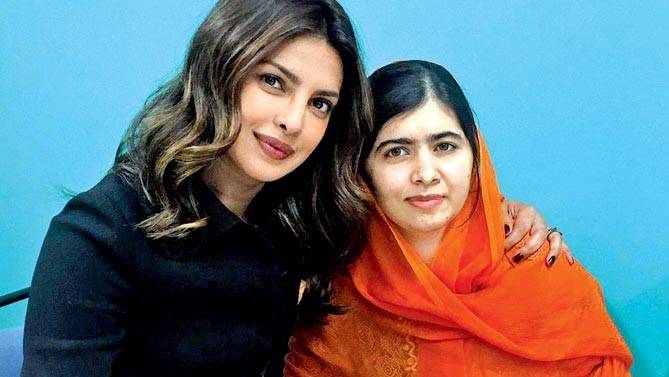 Priyanka Chopra sends birthday wishes to ‘beautiful soul’ Malala Yousafzai