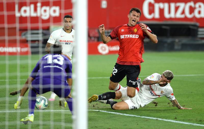 Sevilla on cusp of Champions League qualification after Mallorca win