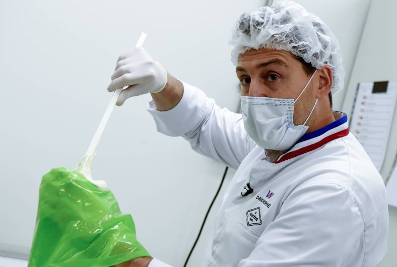 French chef gives traditional ice cream a whipping