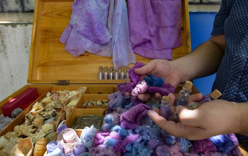 Passion for purple revives ancient dye in Tunisia