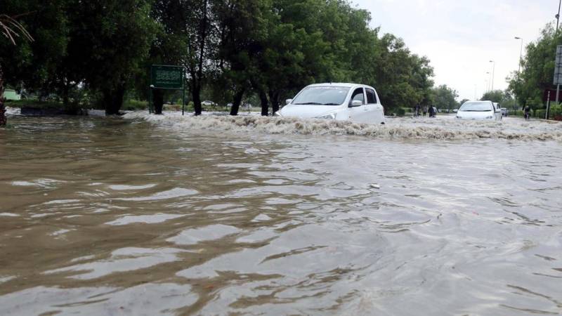 Four die in Karachi rain, power supply disrupted, cars go floating