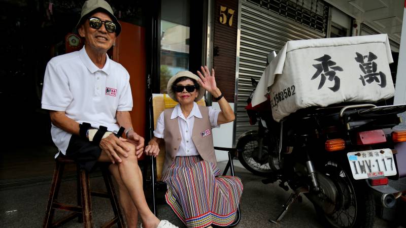 Taiwan grandparents become Instagram stars modelling abandoned clothes