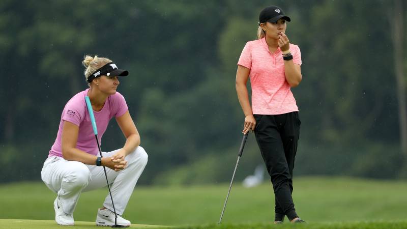 Kang, Boutier, Ewart Shadoff share lead in LPGA return