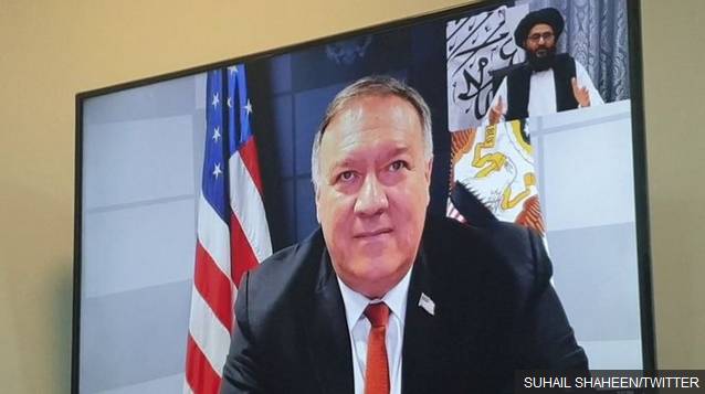 Pompeo, Taliban leader take up intra-Afghan talks