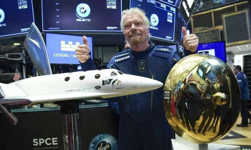 Richard Branson space-bound in early 2021 says Virgin Galactic