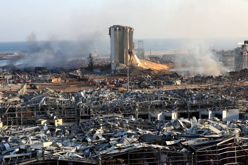 Beirut ‘atomic blast’ caused by confiscated explosive material