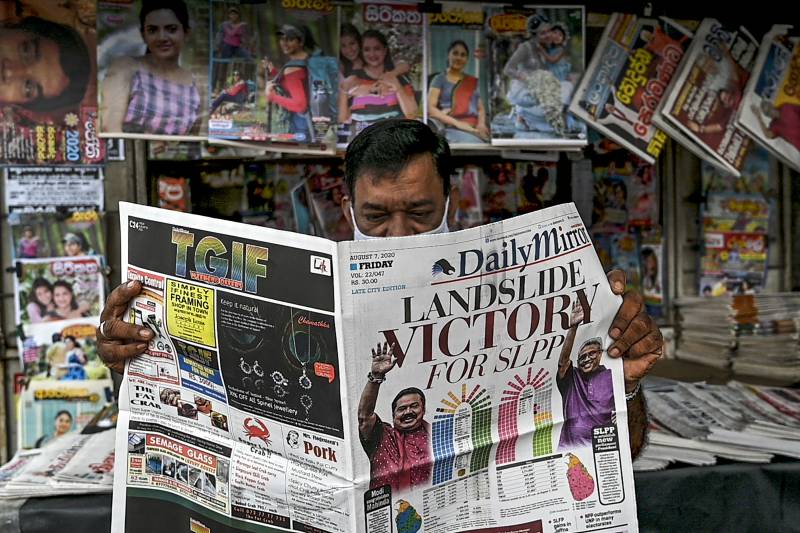 Sri Lanka's Rajapaksas win super-majority, cement grip on power