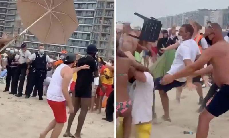 Belgian resorts shut to day-trippers after beach fight