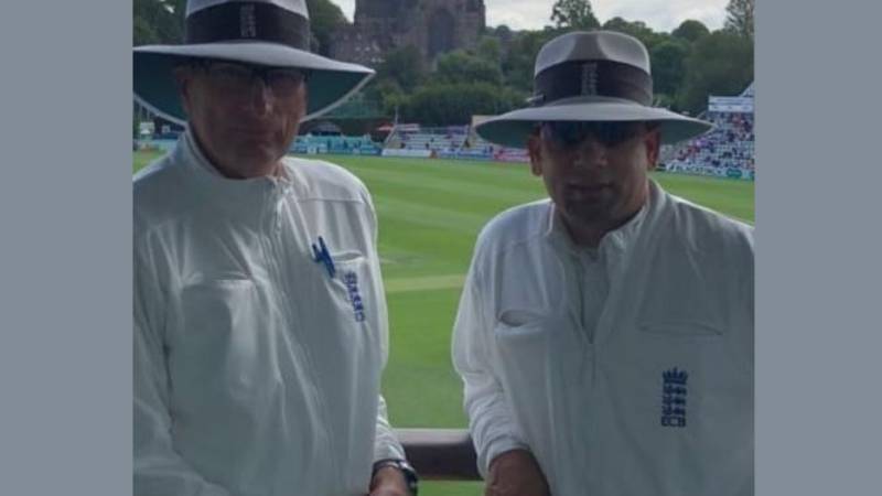 England umpires to walk distance equivalent from Lahore to Manchester