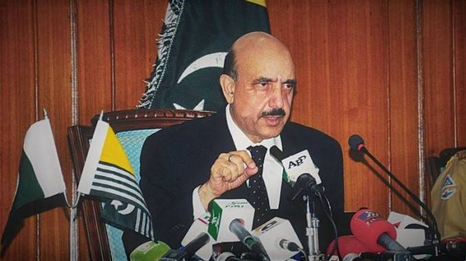 Accession to Pakistan a collective aspiration of Kashmiris: AJK president