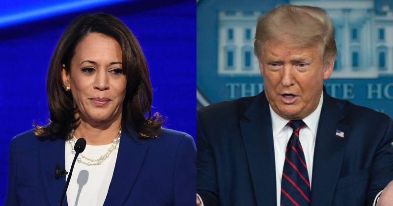 Trump promotes false birther theory about Kamala Harris