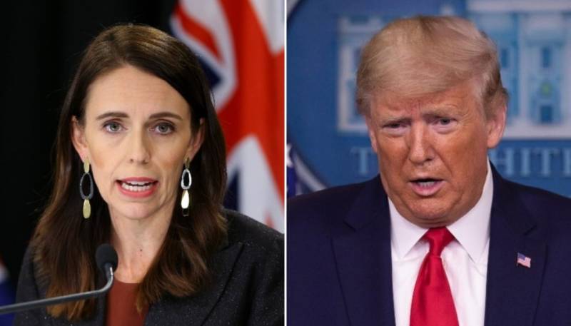 New Zealand PM hits back at Trump's 'patently wrong' virus claims