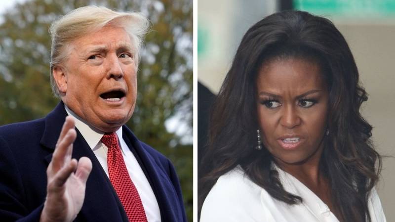 Trump erupts angrily at Michelle Obama's convention takedown