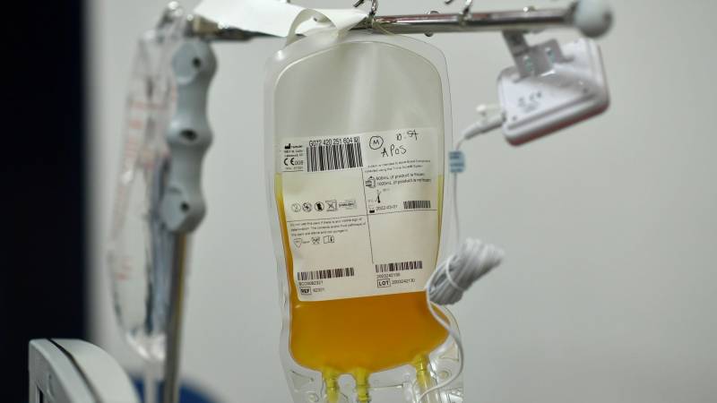 US approves plasma to treat virus, global death toll above 800,000