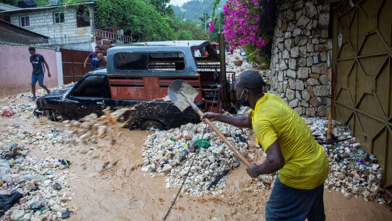 Twin storms threaten US as 12 killed in Haiti, Dominican Republic