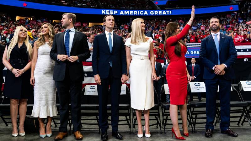 All the president's kids: Trump clan rules Republican convention