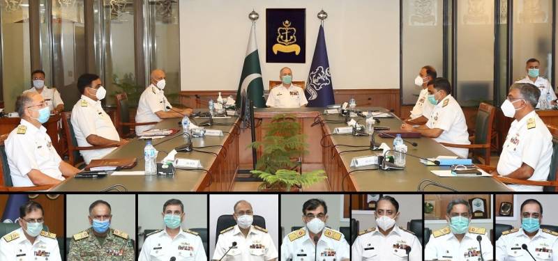 Naval Chief presides over Command & Staff Conference at Naval Headquarters 