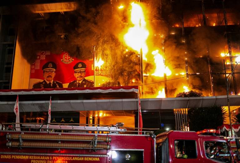 Fire breaks out near the Greek archaeological site of Mycenae