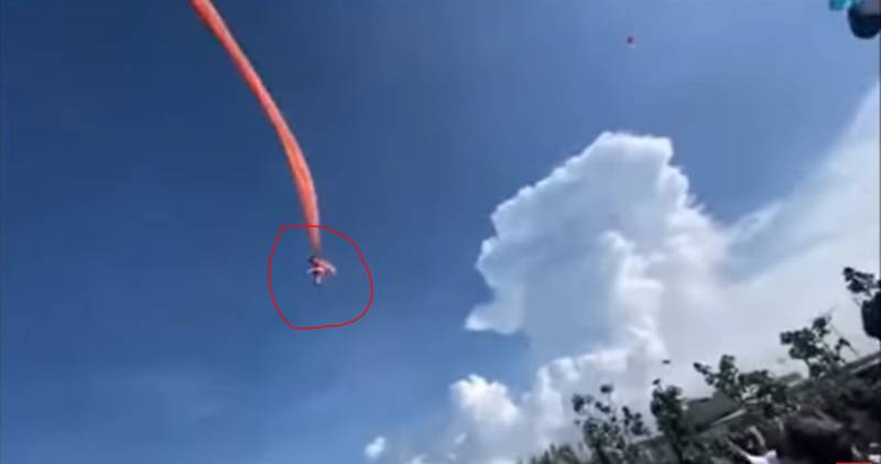 Watch: Taiwan toddler flies away with kite