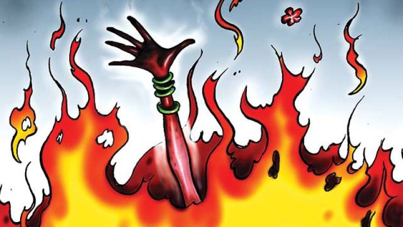 Woman commits ‘self-immolation’, but her family doubts it 