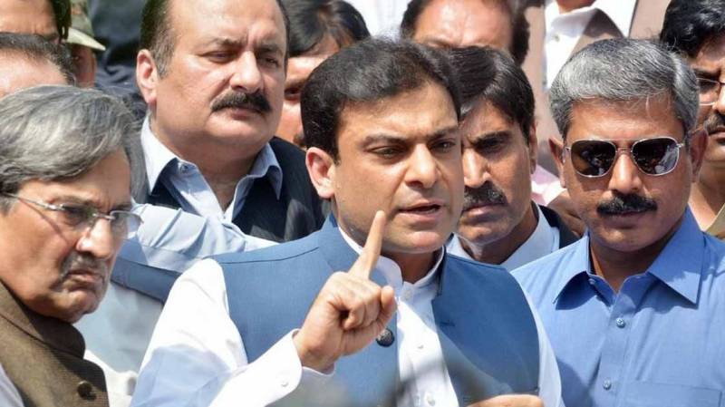 Hamza Shehbaz falls unwell in jail