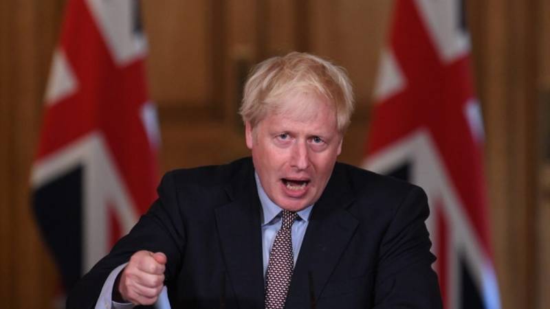 Johnson accuses EU of plotting food 'blockade' on UK