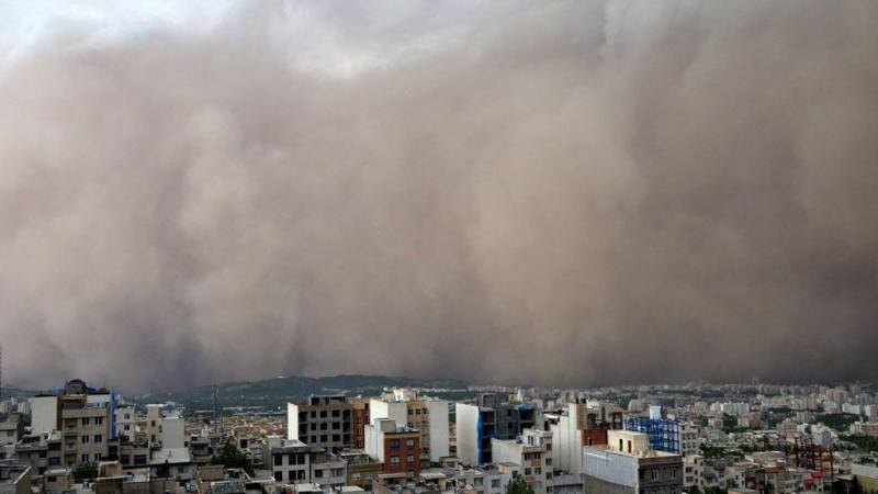 Turkish capital hit by freak sandstorm